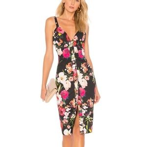 Privacy Please Lantana Midi Floral Dress